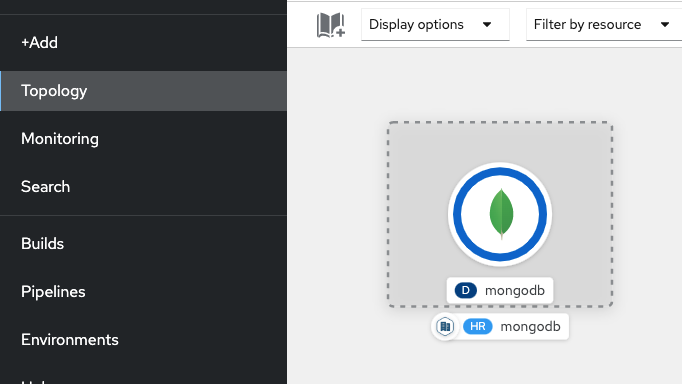 MongoDB deployment on OpenShift